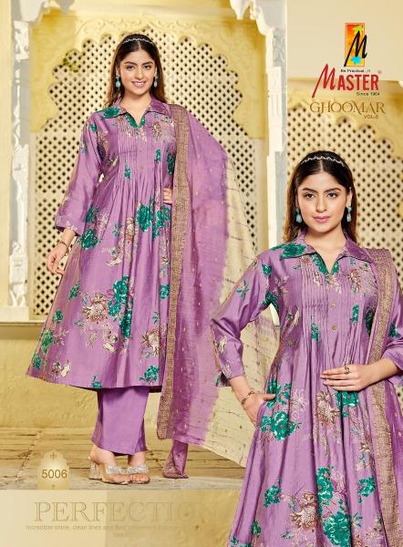 Master ghoomer vol-5 ptinted stiched kurtis wholesale